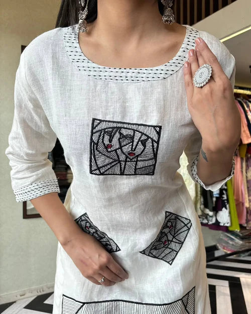 Cotton Kurta with Plazo (Copy)