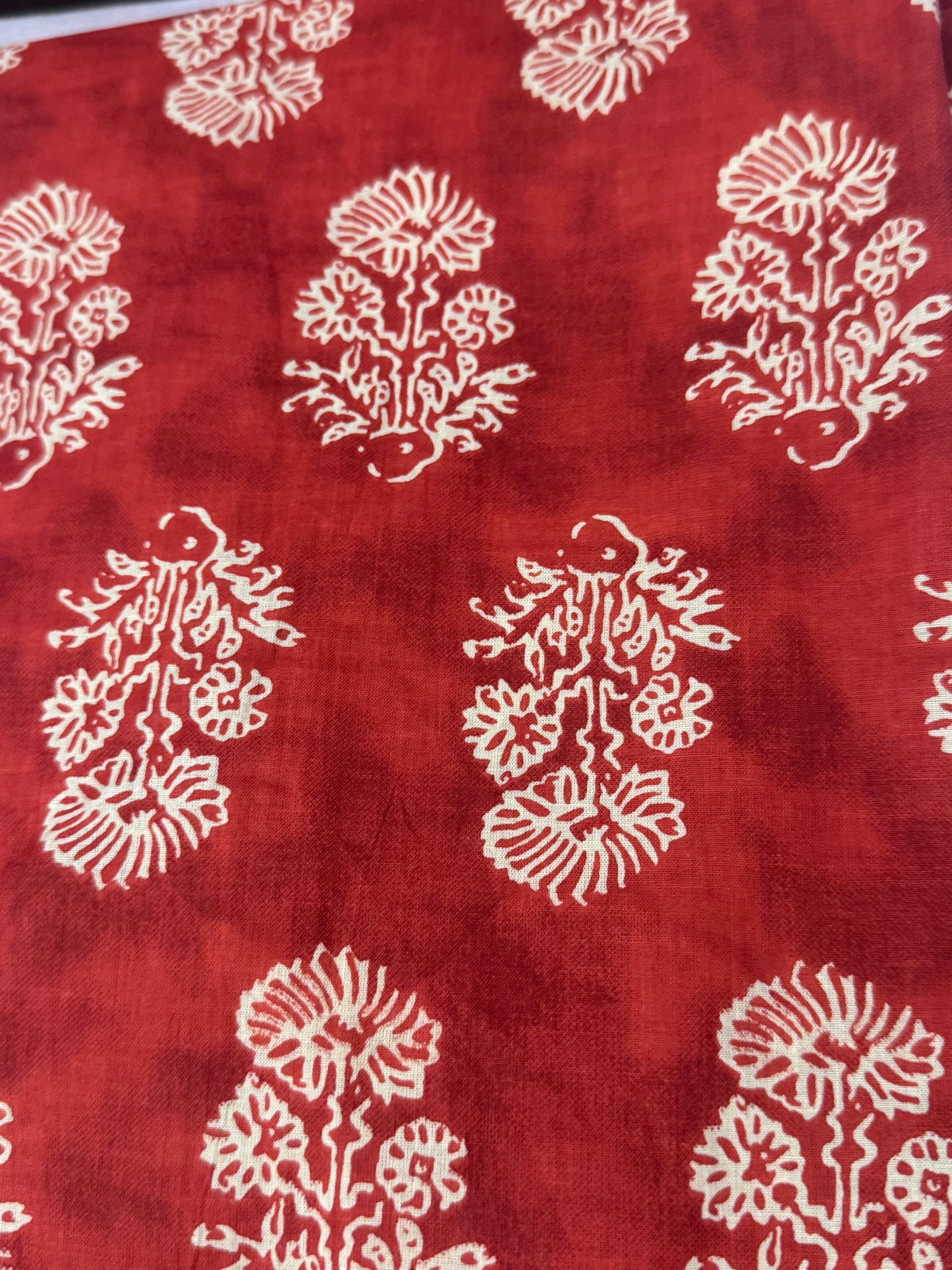 Red Bell Sleeve Corset Back Kurti