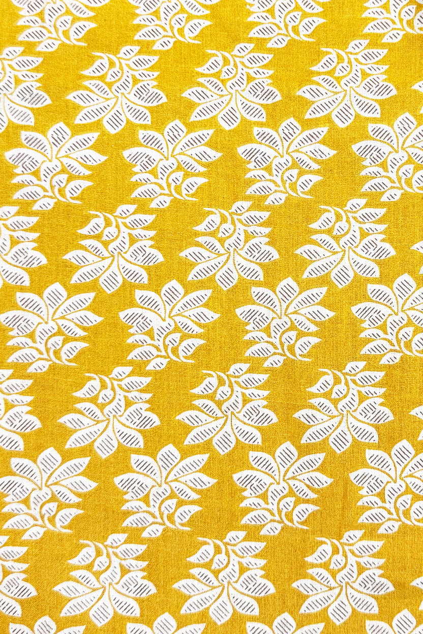 Marigold Botanical Strappy Kurti